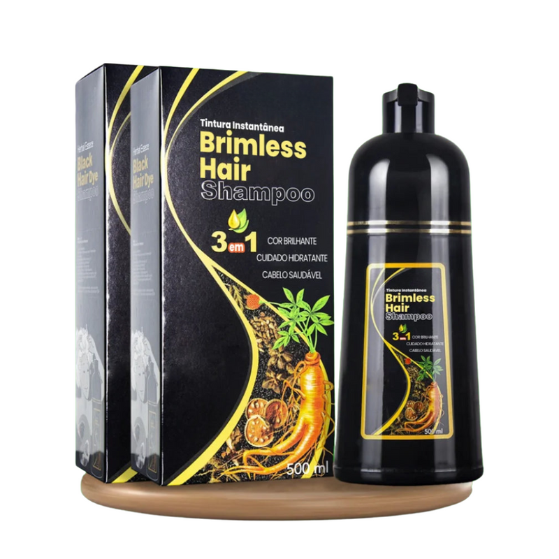 [COMPRE 1 LEVE 3] Shampoo Brimless Botânico Natural 3 em 1 (Dura Até 6 Meses!) + BRINDE Especial